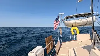 Little Sailing Across Lake Michigan - Manitowoc to Portage Lake in June '25