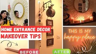 HOME DECOR | ENTRANCE MAKEOVER IDEAS | How to Style Your HOME ENTRANCE like a PRO👌🤩
