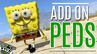 Como Instalar Peds en GTA 5 con AddonPeds | Skins | Personajes