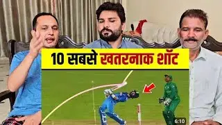 Top 10 dangerous shots in cricket history ever #pakreaction