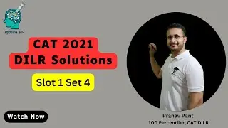 CAT 2021 DILR Solutions | Slot 1 Set 4 | Fruit Smoothies and Salad | Number Puzzle | Difficult