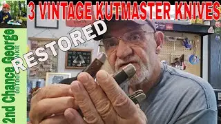 Restoring 3 Vintage Kutmaster Knives - Amazing Swap Meet Finds!