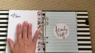 Heidi Swapp Love Today Memory Planner 2017 unboxing/review