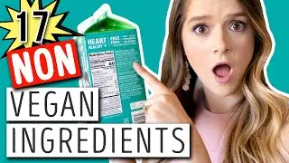 17 NON VEGAN INGREDIENTS (**What ANIMAL INGREDIENTS to AVOID**)