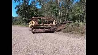 1952 Caterpillar D8 2U and Tree Shear... When Elvis Died?