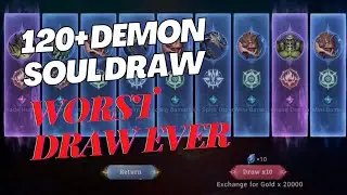 120+ Demon SOUL Draw/Summon Session - Mu Origin , unbelievable unlucky