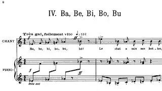 Francis Poulenc - La Courte Paille (1960)