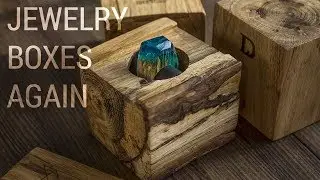 Making Solid Wood Jewelry Packaging Boxes From Oak Logs