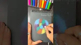 Relaxing brush stroke ART!!❤️✨ #brushstroke #art #creativity #shorts