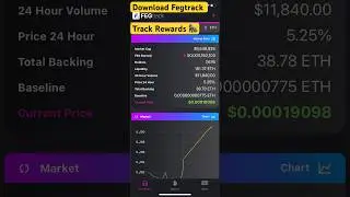 Feg Track app Track your Staked Feg Token #smartdefi #crypto