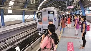 Delhi Metro Train, Speed