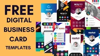 PDF Business Card templates free download. | Digital Business Card templates free