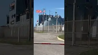 Гордость США: Огромный корабль в Понсе 🇺🇸⚓️