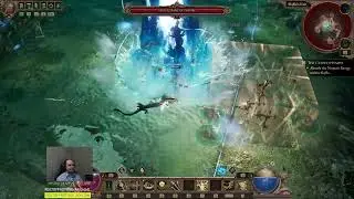 [Titan Quest 2] Битва с боссом Скиллой с использованием питомца (мастерство кузницы)