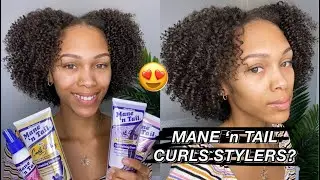 Mane 'n Tail Created Stylers For Curly Hair ?! | FIRST IMPRESSIONS