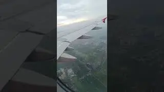 ✈️Flying in the ☁sky #aeroplane #flight ✈️#airplane #airport #travel
