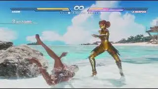 DOA6 DIGITAL DELUXE EDITION: Kasumi vs. La Mariposa (Lisa Hamilton)