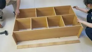 RB40048 Estanteria Librero 3+4 Color Madera 120×30×70 cm