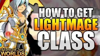How to get LightMage Class And LightCaster Class AQW AdventureQuest Worlds