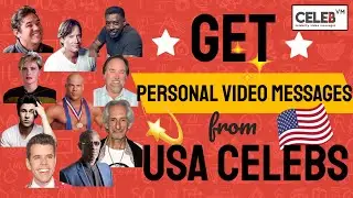 Get a celebrity video message for yourself or a gift for someone you love