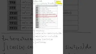 Mathe Minute: Wie l&auml;sst sich dieses Integral mit trigonometrischen Formeln vereinfachen und l&ouml;sen?