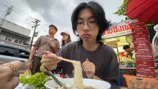 Relaxing day traveling in Thailand