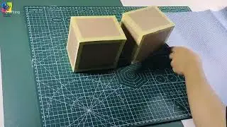 DIY Accessories box  DIY drawer box cardboard  Easy Craft_R