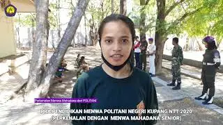 PRA PENDIDIKAN MENWA POLITANI NEGERI KUPANG NTT 2020