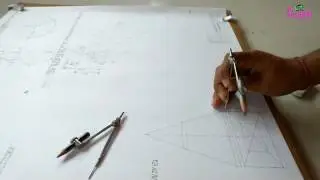 how to draw air condition system a rectangular duct