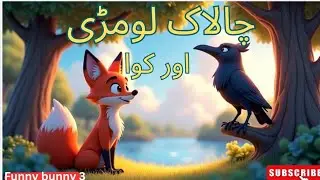 The Fox and The Crow Story in Hindi |चालाक लोमड़ी और कौवा | Moral Stories ForKids |Folk Tales