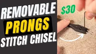 Amazon Leather Stitch Chisel Review: Are These Removable Prong Stitch Hole Punches Worth It?