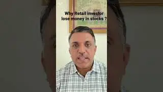 Why retail investor lose money in stock #shortsfeed #ytshorts#shorts