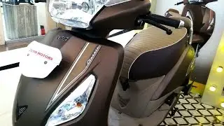All New 2019 TVS Jupiter Classic Edition Matte Chocolate Brown Colour Video Review