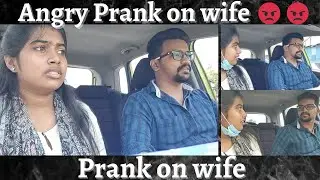Prank on wife | Angry prank on wife | Prank gone wrong | tamil prank | prank | Gk dolls