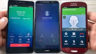 Crazy Mobile Calls Lenovo A6010, Huawei Y6, Samsung Galaxy S3/ Outgoing, Incoming, Timer, Alarm Call