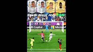 Nico Williams Penalty Kicks Evolution In Every FIFA - From FIFA 22 To FC 25 #penaltykick #williams