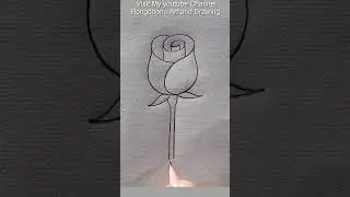 Rose 🌷🌷Drawing #technique  #creative  #art