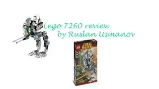 Lego 7250 Clone scout walker rewiev