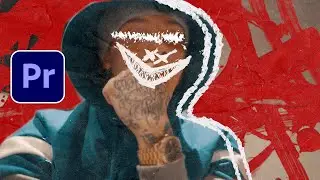 Freeze Frame Paper Paint Rip FX - PREMIER PRO Effect Tutorial