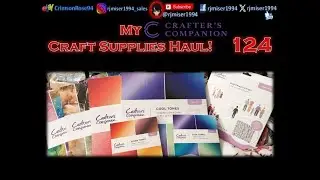 My Crafter's Companion Craft Supplies Haul! 124