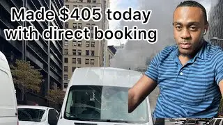 Today was successful made over $400 with direct shippers #cargovanbusiness #nyc #greatful