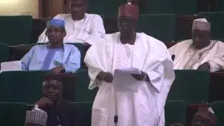 Hon Sadiq Ibrahim speaking in favour for  the second reading of a Bill for an Act to Amend the Stude