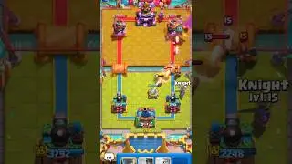 BEAT TOXIC MOTHER WITCH DECK USING SPLASHYARD #clashroyale #gaming #supercell #blue #blueCR