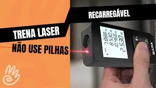 Trena Digital Laser Hilda 50 Metros - Recarreg&aacute;vel