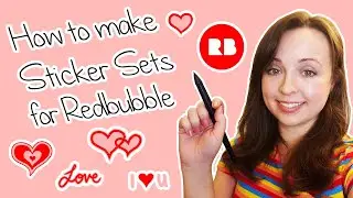 How to Make Sticker Sets to Sell on Redbubble