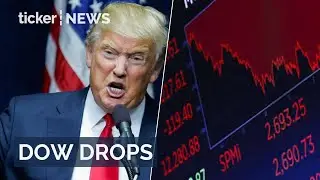 Dow Drops 450 Points As Tariff Uncertainty Hits Markets