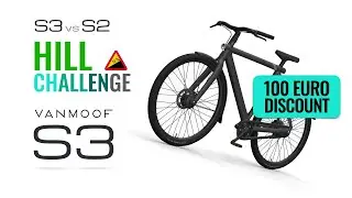VanMoof S3 Hill Challenge vs S2 %15 Review #VanMoofS3 #S3 #Refresh