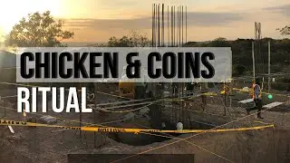 Chicken and Coins Ritual: First Foundation Pouring for House Construction Philippines