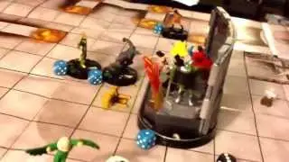 Heroclix Match #1: Justice League Team Base VS. Sinister Syndicate (600 points)