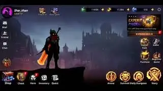 Final boss fight | Shadow knight premium era of legends chapter 1 ruined castle 3-10 gameplay